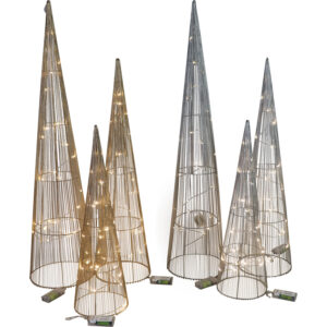A19112894.jpg Metal cone tree w/Led s/3