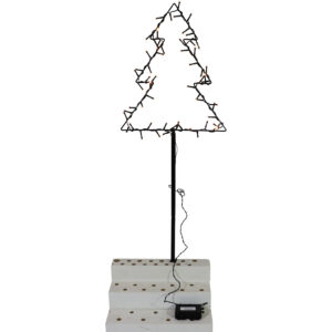 Metal tree w/Led 90cmH