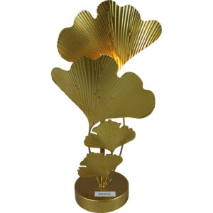 Metal leaf w/Led 20.5x12.5x43cm