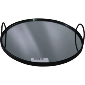 Metal mirror tray dia 25cm