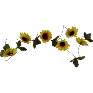 Sunflower garland 150cmL