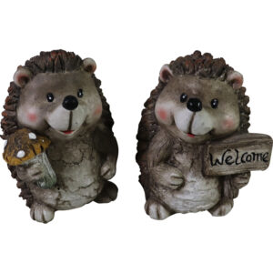 Polyresin hedgehog 12cmH