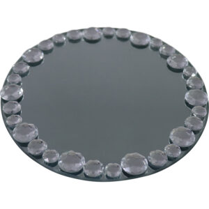 Mirror plate round dia 14cm