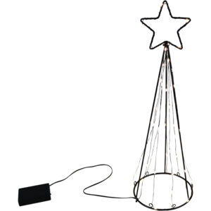 Metal tree w/wire Led light 46cmH