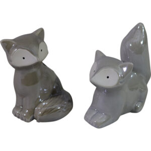 Ceramic fox 9cmH