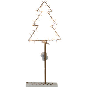 Metal tree w/Led 90cmH