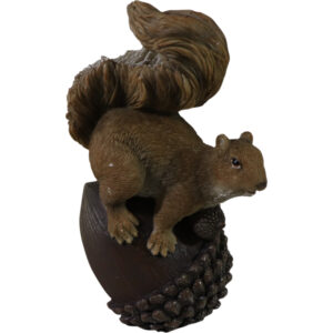 Squirrel decoration 11x7.5x16.5cm