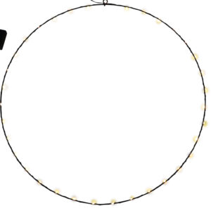 Metal circle w/Led dia 50cm