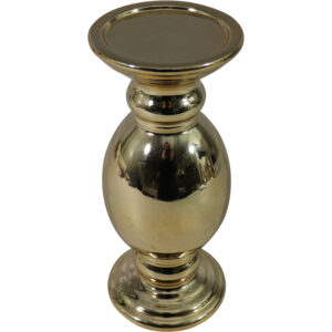 Ceramic pillar candle holder dia 10x24.3cm