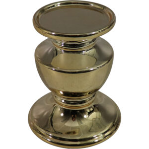 Ceramic pillar candle holder dia 11x14.5cm