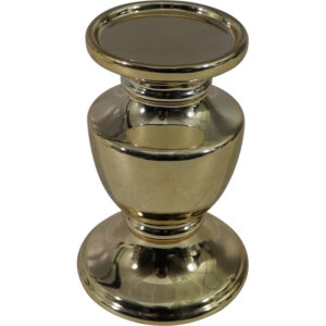 Ceramic pillar candle holder dia 11.5x17.5cm