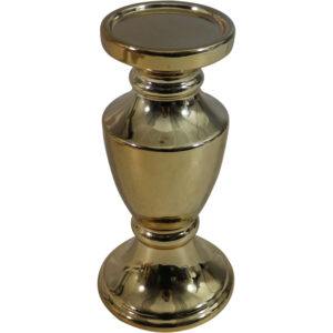 Ceramic pillar candle holder dia 12.5x25.5cm