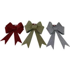 Tinsel pvc bow 40x58x9cm