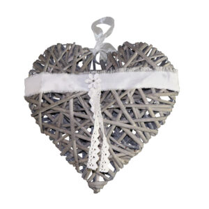Willow heart 29x27x9cm