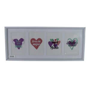Plastic photo frame 49x20.5x2cm