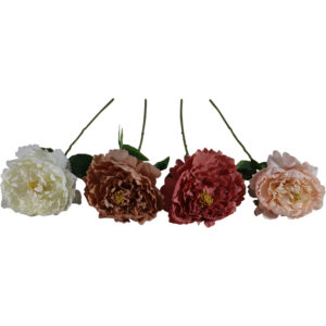 Single peony 59cmL
