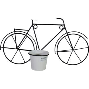 Metal flower pot bicycle 39x10x21cm