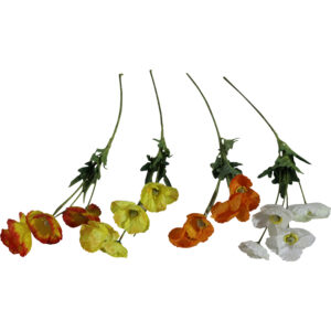 Poppy spray 59cmL