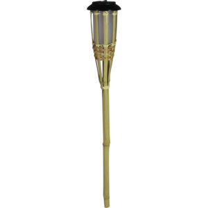 Bamboo solar torch stick d.9x82cm