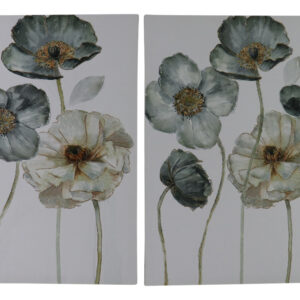 Art print canvas handpainted 40x60cm S/2