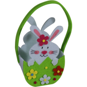 felt bag rabbit, 10x7.5x20cm