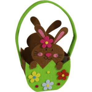 felt bag rabbit, 10x7.5x20cm