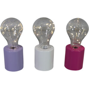 Led light bulb w/metal base dia 7.8x19cm