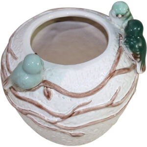 Ceramic flower pot 18x20x18cm