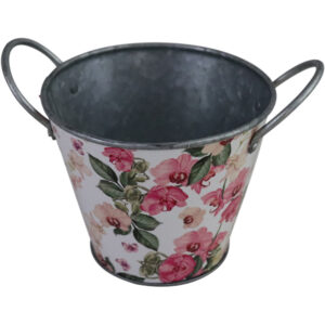 Zinc bucket 16x12.5x12cm