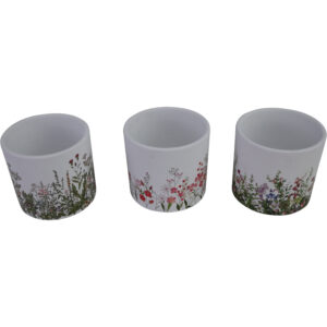 Ceramic flower pot dia 15.5x14cm
