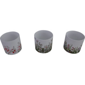 Ceramic flower pot dia 13.5x12.5cm