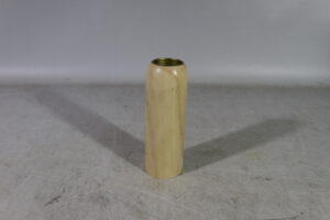 Wooden tealight holder dia 6x18cm