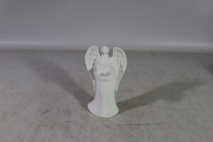 Porcelain angel tea light holder 11.5x10x21cm