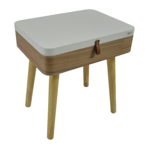 Mdf table w/ storage 60x45x55cm