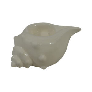 Ceramic tea light holder 14x10x6.5cm