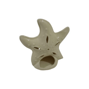 Ceramic tea light holder 15.5x7x17.5cm