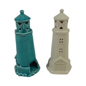 Ceramic tea light holder 9x9.3x21cm