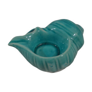 Ceramic tea light holder 13x8.5x7cm