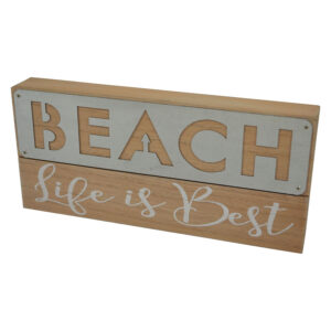 Mdf wall decoration 28x4x12.7cm