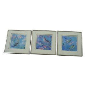 Art print glass framed 31x31cm