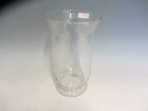 Glass hurricane L dia 18x29.8cm