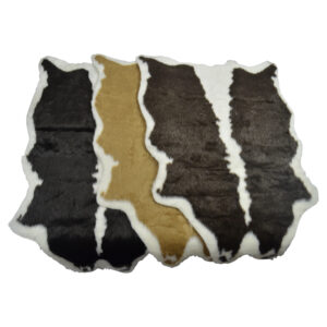 Deco mat fake animal fur XXL