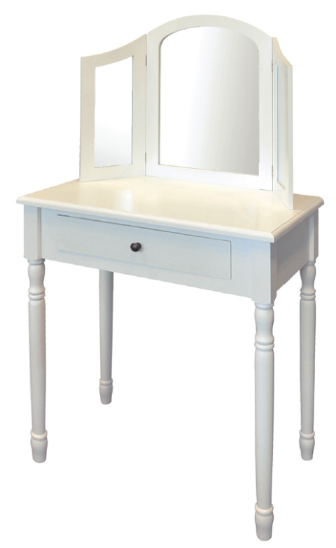 Side table w/mirror