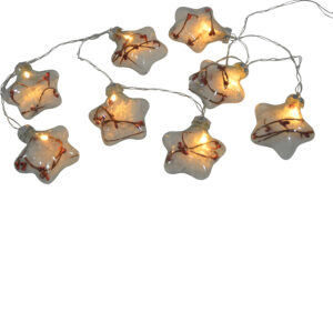 Led light string glass star