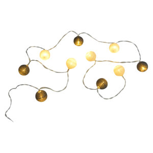 Led light string cotton ball XS
