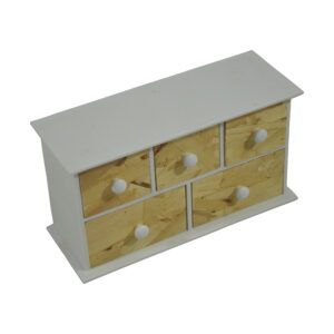 Plastic mini cabinet w/drawers