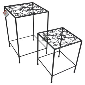 Metal plant table s/2