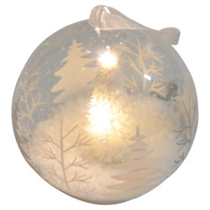 Glass ball w/Led S