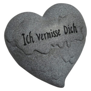 Polyresin heart