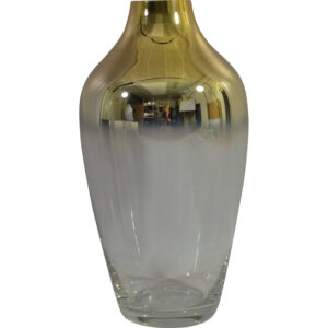 Glass vase dia 18.7x35cm